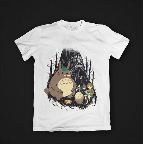 Футболка Totoro & Link - L