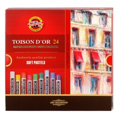 Пастель сухая художественная KOH-I-NOOR TOISON D`OR SOFT 8514, 24 цвета