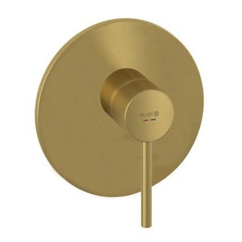 Kludi BOZZ 38655N076 встраиваемый смеситель для душа, 88011, брашированное золото
