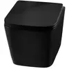 Abber Rechteck AC1200MB Унитаз подвесной, цвет: чёрный
