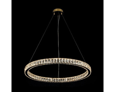 Подвесная светодиодная люстра Newport Krista 8580/80 C gold, М0071284