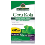 Готу Кола, Nature's Answer Gotu Kola, 90 вег капсул 3