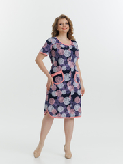 4728 Халат на пуговицах