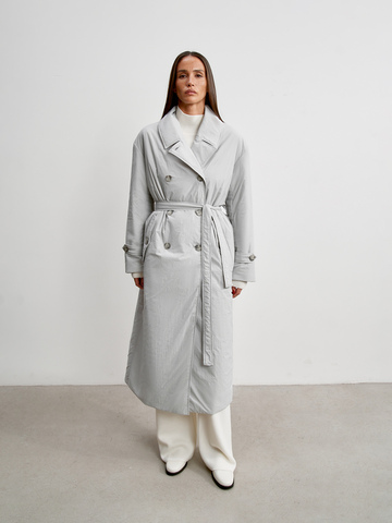 Облегчённый пуховик VANESSA, светло-серый