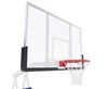 Мобильная складная баскетбольная стойка, клубная STAND72G PRO (щит 72" (180х105 см) закаленное стекло 12мм.)