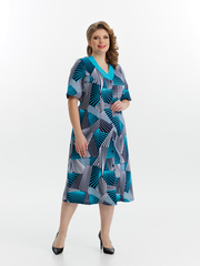 4534 Халат на пуговицах