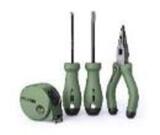 Набор ручного инструмента "Home Series Green" Deli HT0004L  4 предмета