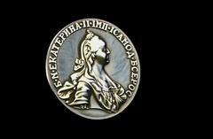 Силиконовый молд Монета 1764 г Екатерина ll