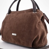 Сумка Саломея 278 эко-замша шоколад