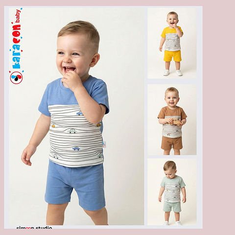 Костюм хлопок детский (1-3) 260422-R1212