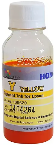 Чернила пигментные DCTec T50 yellow Pigment 100мл (169620)