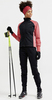 Элитная лыжная куртка Craft Storm Balance женская чёрный-розовый