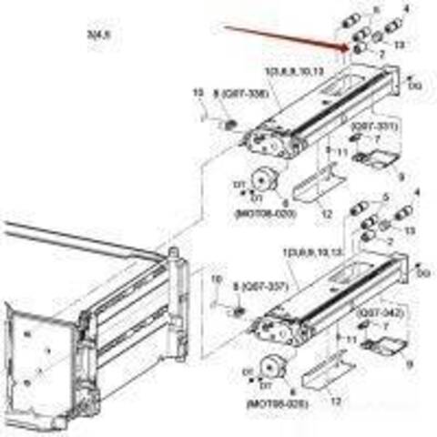 Муфта механическая XEROX WC 5735/5790, AltaLink B8045/B8055, B8065/B8075/B8090