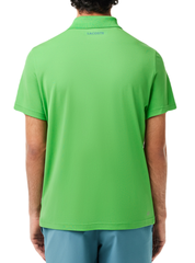 Теннисное поло Lacoste Tennis x Novak Djokovic Ultra-Dry Polo - green