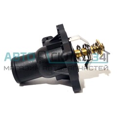 ТЕРМОСТАТ CRUZE, AVEO В СБОРЕ С ДАТЧИКОМ ДВИГАТЕЛЬ D4 LUZAR (ПЛАСТИК)