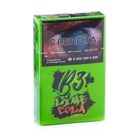 Табак B3 Lime Cola (Лаймовая Кола) 50гр