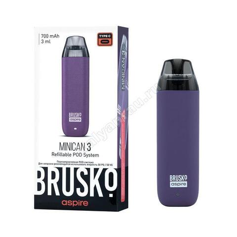Электронная сигарета Brusko Minican 3 - Тёмно-фиолетовый