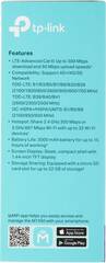 TP-Link M7450 Мобильный Wi Fi роутер N300 с поддержкой 4G LTE Advanced, аккумулятор 3000 мА·ч, слот microSD до 32 ГБ