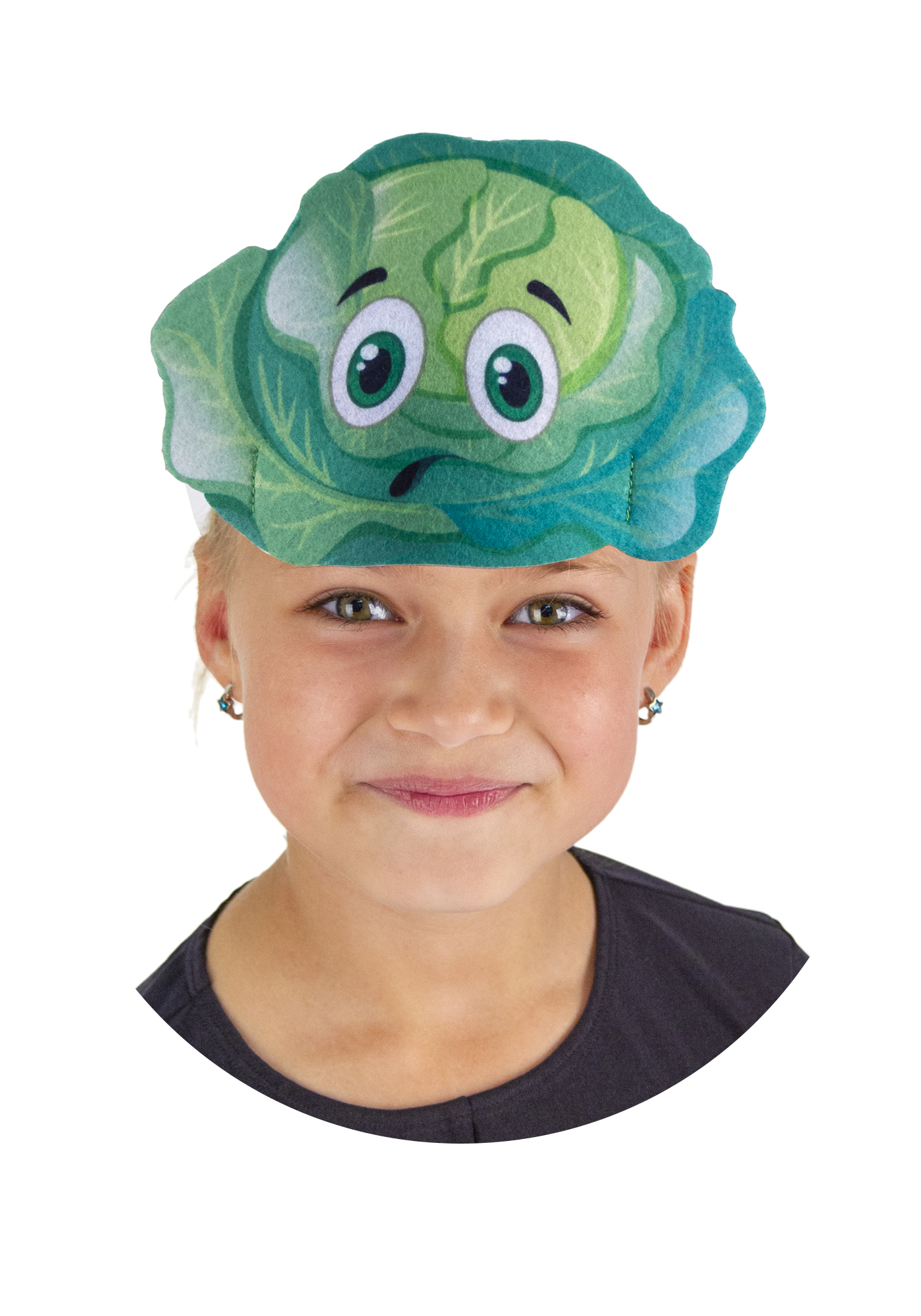 Маски овощей для детей на голову