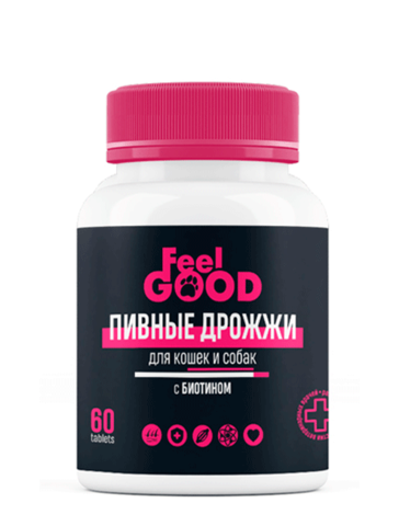 Витамины FeelGood пивные дрожжи 60 таб.