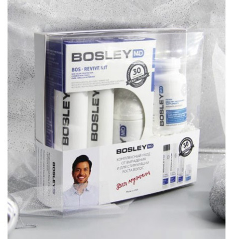 Bosley MD: “Комплексный уход от выпадения и для стимуляции роста волос” (для мужчин)