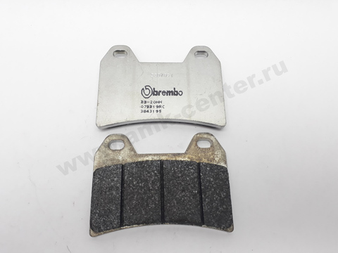 07BB19RC колодки тормозные МОТО (FDB2042)