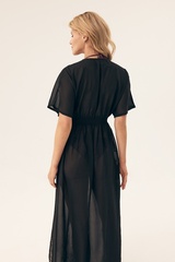 Туника пляжная ESOTIQ 42424 AMALFI/99X | Черный