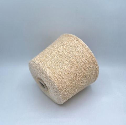 Lanifico del olivo (пр.Италия),art-Kir 1550м/100гр, 80% Хлопок 20% Полиамид, цвет-Горчичный,неоднотонный, арт.34899