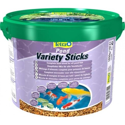 Корм Tetra Pond Variety Sticks 10л (ведро)