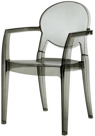 Кресло прозрачное, Scab Design Igloo, серый