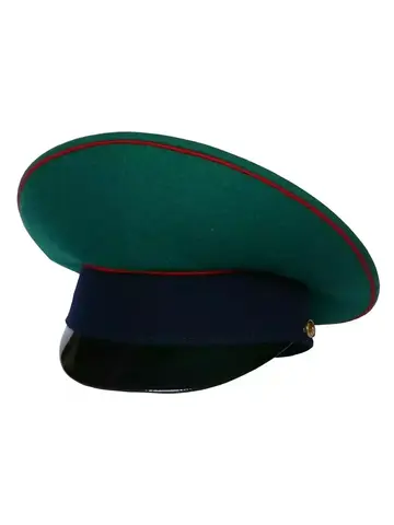 Фуражка ПВ старого образца окол темно-синий красный кант