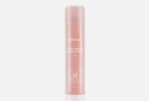 JMsolution Омолаживающий солнцезащитный спрей с розой JMsolution Glow Luminous Flower Sun Spray SPF50+ PA++++
