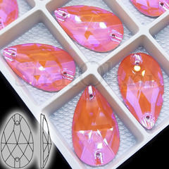 Яркие неоновые пришивные стразы с покрытием Шиммер Neon Hyacinth Shimmer в наличии на нашем сайте Strazok.ru