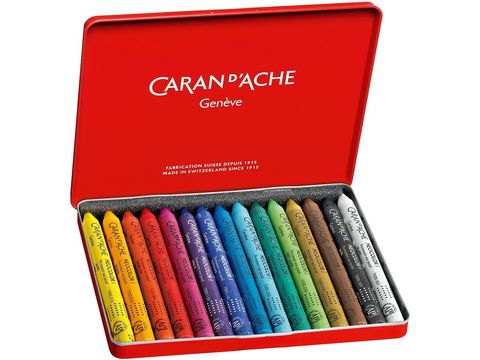 Набор акварельной пастели Caran d'Ache Neocolor® II Aquarelle, 15 цветов (7500.315)