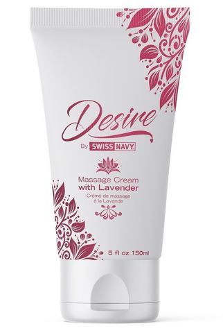 Массажный крем с ароматом лаванды Desire Massage Cream with Lavender - 150 мл. - Swiss navy Desire DESMC5