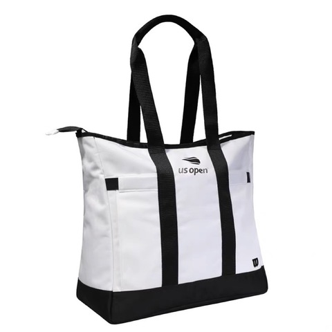 Сумка теннисная женская Wilson US OPEN TOTE (White/Black)