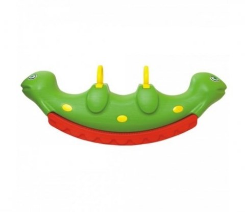 Трехместная детская качалка KING KIDS Гусеница 133 см KK_TR9030