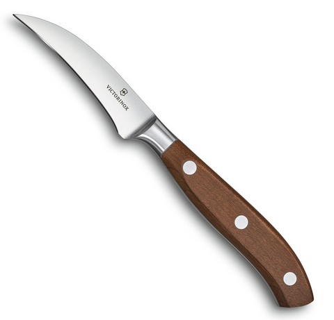 Профессиональный кухонный нож Victorinox Grand Maitre Wood Shaping Knife, длина лезвия 8 см. (7.7300.08G) | Wenger-Victorinox.Ru