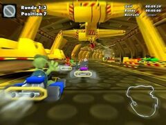 Moorhuhn Fun Kart / Crazy Chicken Fun Kart 2008 (Playstation 2)