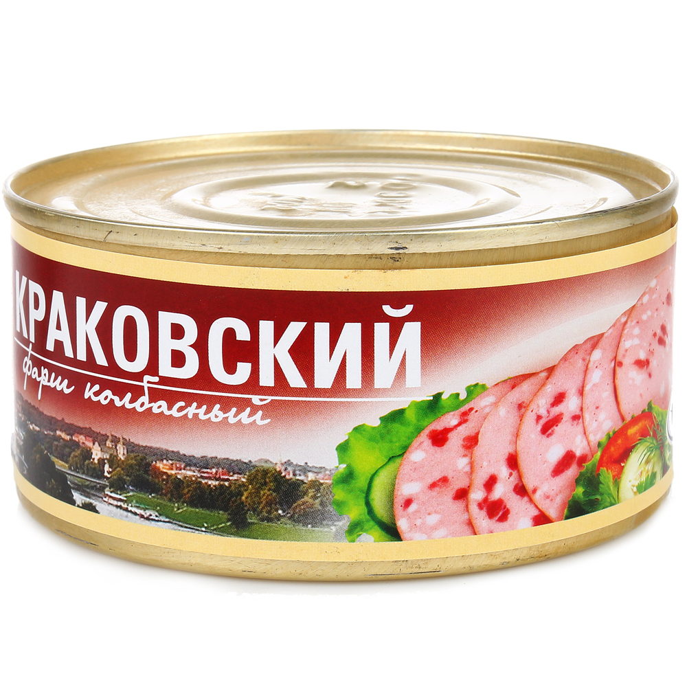 Колбасный фарш. Рузком фарш колбасный Краковский. Фарш колбасный Краковский 325г. Рузком фарш колбасный Краковский 325г ж/б /24. Фарш колбасный Одесский рузком.