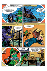 Древние Комиксы. Зеленый Шершень (обложка для магазинов комиксов)