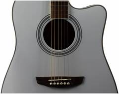 Гитара электроакустическая шестиструнная FLIGHT AD-200 CEQ WH