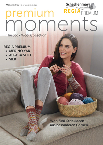 Журнал Regia "Magazine 002 - Premium moments", на немецком языке, с переводом на русский язык(вкладыш)