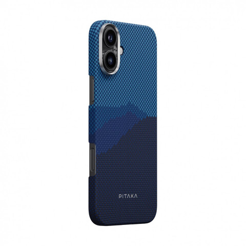 Чехол Pitaka Tactile Woven для iPhone 16 Plus, Горизонт | Over The Horizon