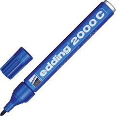 Маркер перманентный Edding E-2000C/3 синий (толщина линии 1.5-3 мм)