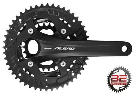 Система шатунов Shimano Alivio FC-М4060