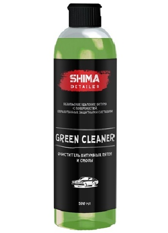 SHIMA DETAILER GREEN CLEANER универсальный очиститель кузова 500мл