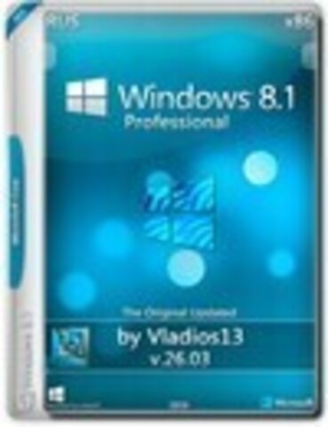 Windows 8.1 Professional x86 By Vladios13 v.26.03 [2016, RUS]