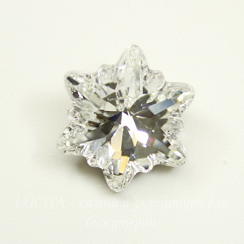 4753 Ювелирные стразы Сваровски Эдельвейс Crystal (14 мм)