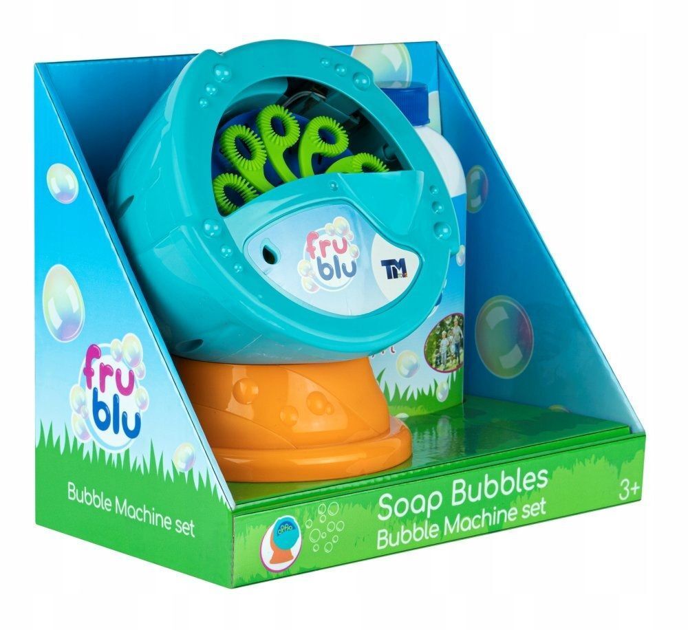 TM Toys Fru Blu Bubbles - Bubble пузырьковая машина + жидкость 400 мл  DKF0159 купить в Москве | Доставка по России.